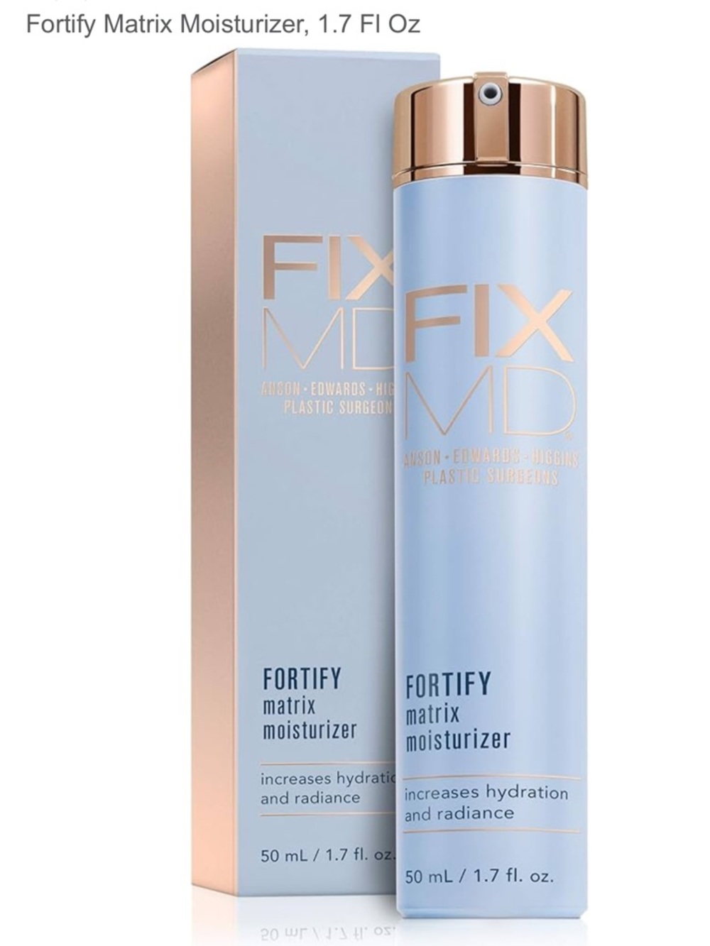 FIX MD Fortify Matrix Moisturizer NEW - Picture 5 of 8